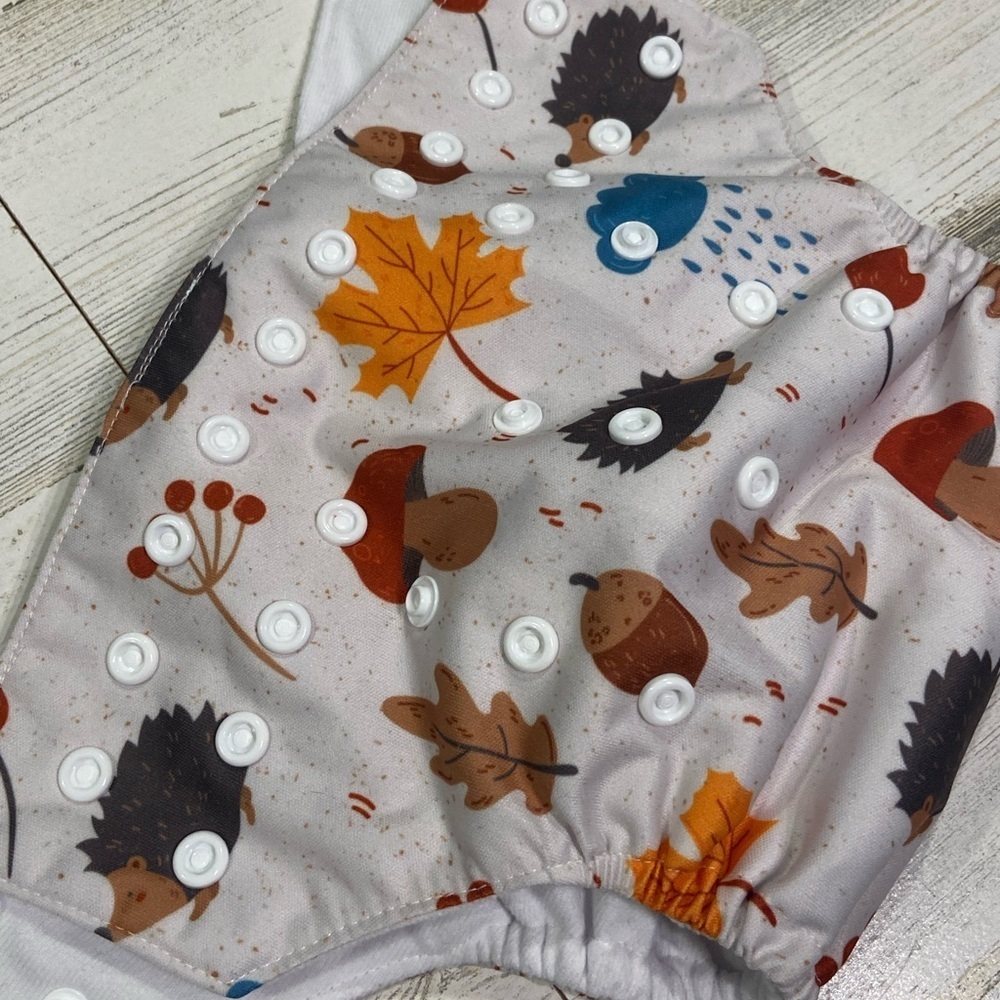 Baby Goal Autum Fall Pocket Cover Reusable Washable Diaper - Picture 3 of 5